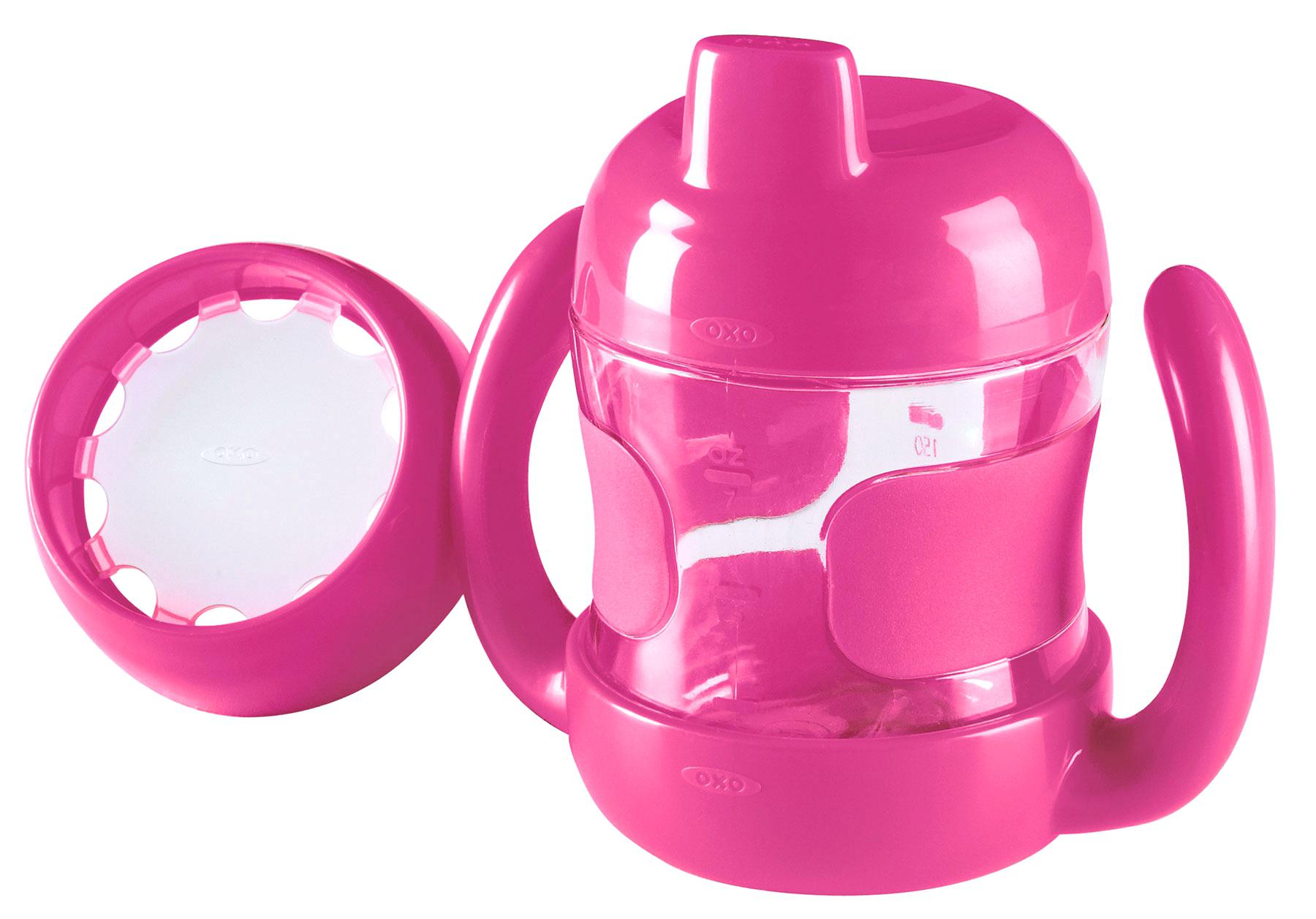 schnabeltasse sobald das baby fa 1 4 r den schritt von der zur normalen tasse bereit ist wird einfach schnabeltassen deckel entfernt und durch oxo mini oko phi