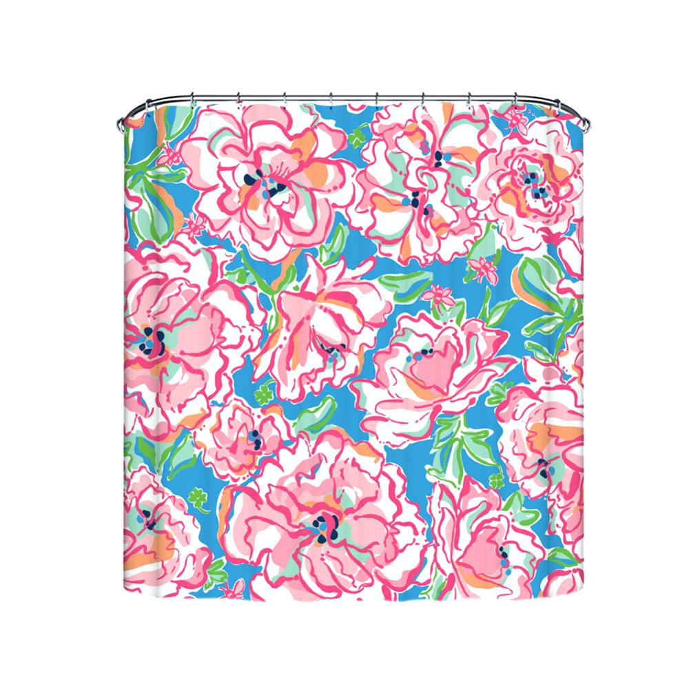 alternative zum duschvorhang graae rote blume mit vintage qualitat bad 12 weia haken neue heiae eingetroffen in alternativen zu