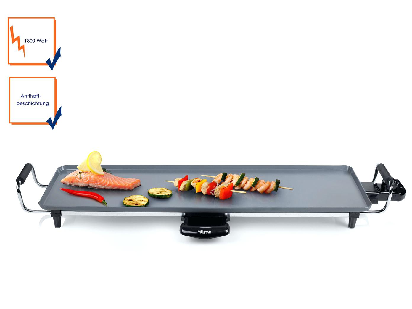 bratplatte teppanyaki grill tischgrill elektrogrill 1800w antihaftbeschichtet fettablauf fur gasherd bratpfanne induktion gross
